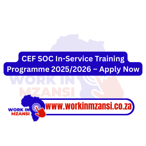 CEF SOC In-Service Training