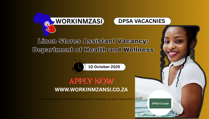 Linen Stores Assistant