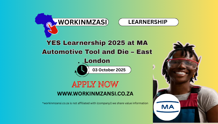 YES Learnership 2025 at MA Automotive Tool and Die – East London