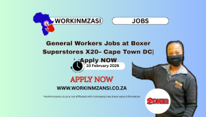 General Workers Jobs