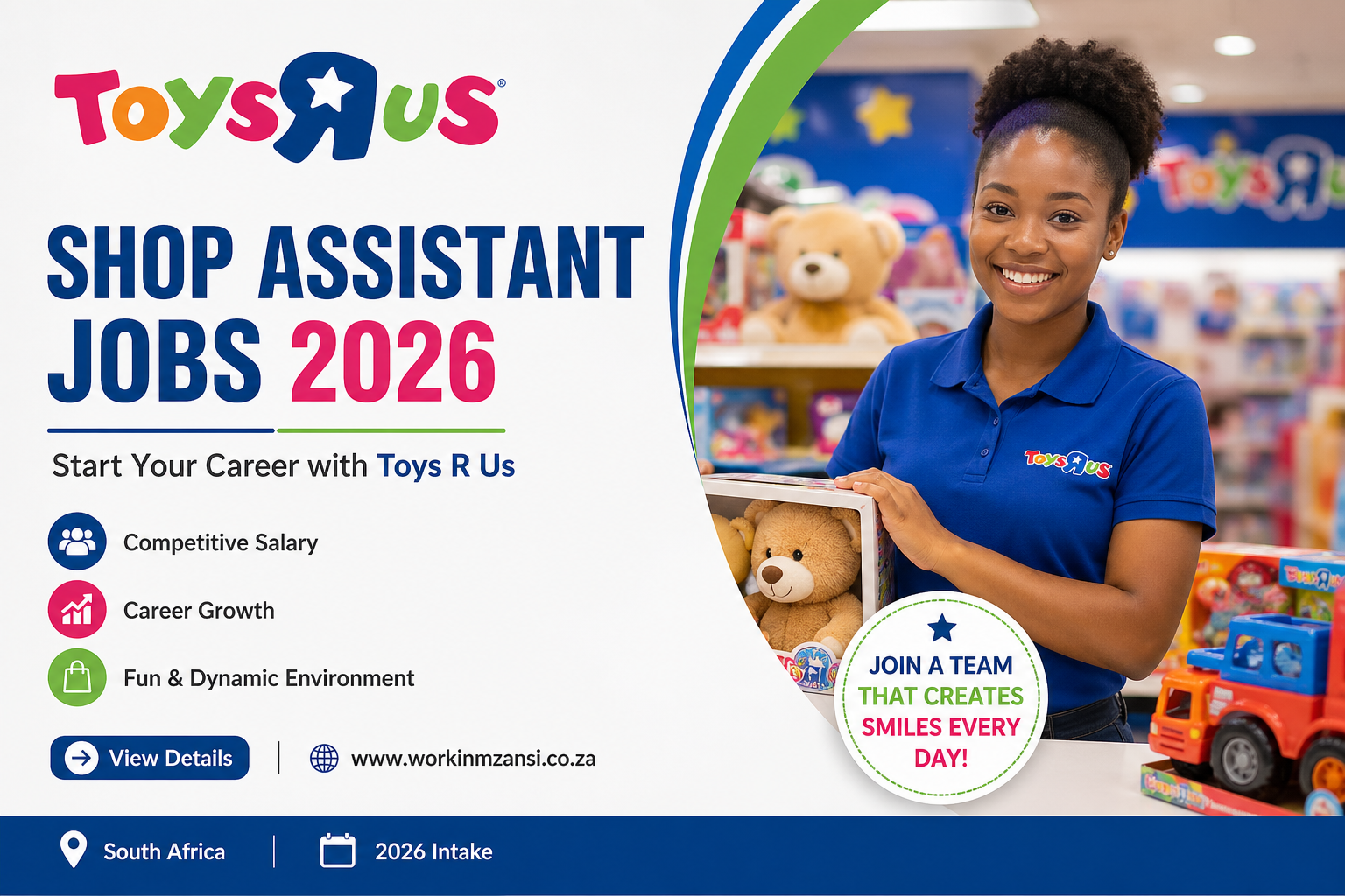 Toys R Us Shop Assistant Jobs 2026