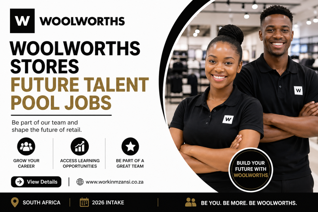 Woolworths Stores Future Talent Pool Jobs
