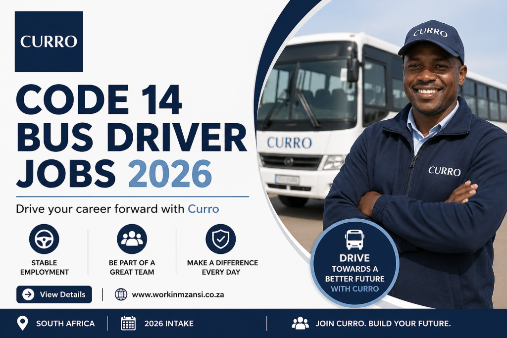 Code 14 Bus Driver Jobs 2026 – Curro