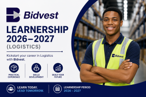 Bidvest Learnership 2026–2027 (Logistics)